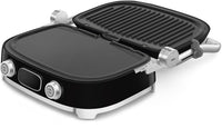 Smeg - Multifunktionsgrill | Schwarz | 50er Jahre | Kontaktgrill