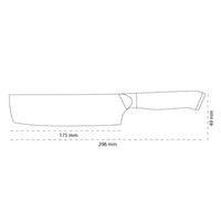 Shinrai Japan - Eclipse-Serie Damaskus Nakirimesser 18 cm