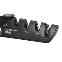 Shinrai Knives - 4-in-1 Premium Verstellbarer Messerschärfer