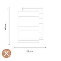 BYON - Serviettes - Amour - Lot de 2 serviettes BYON