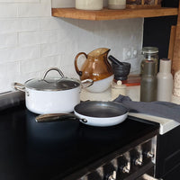 Cook & Pan - Honey Go Ivory Koekenpan 24 cm Cook & Pan