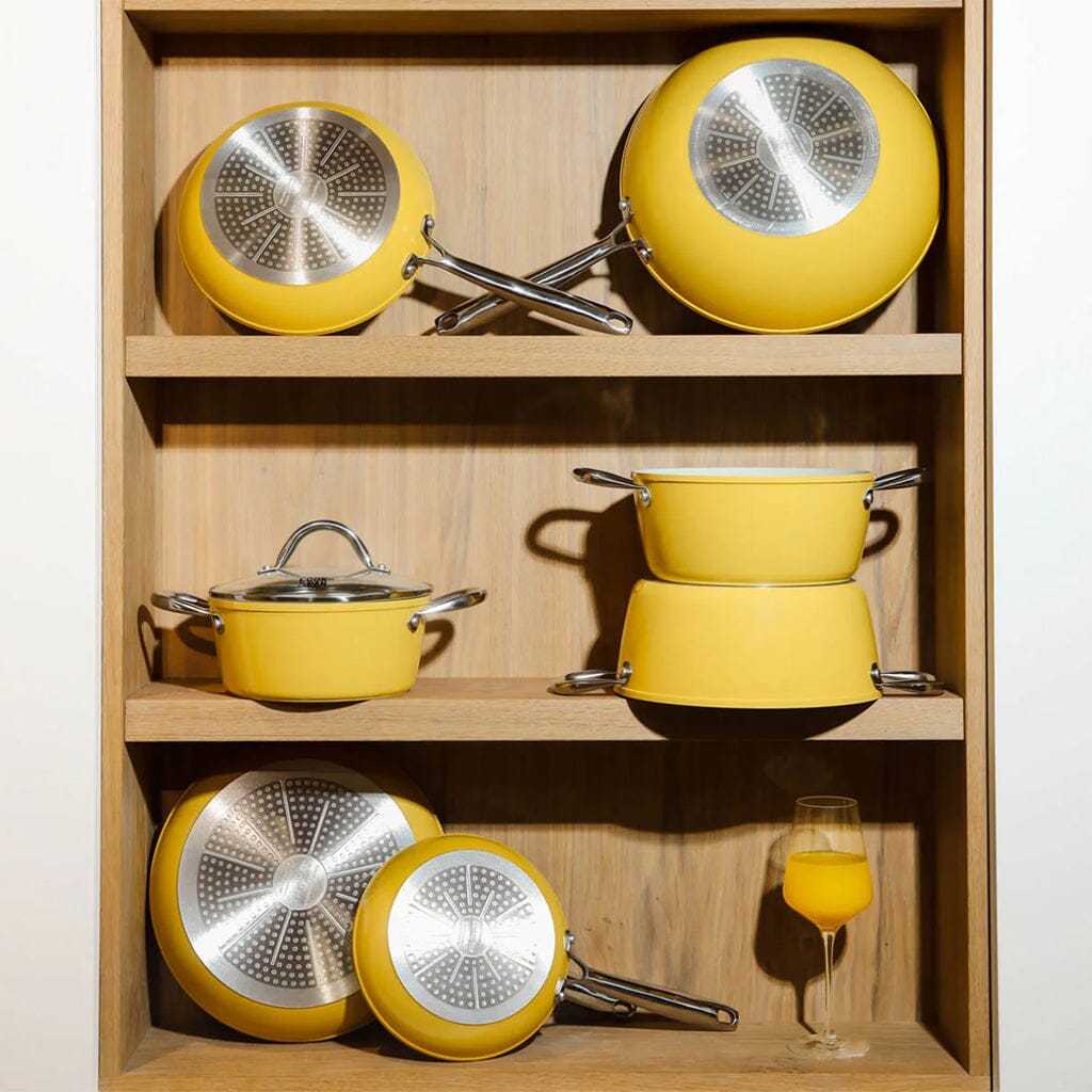 Cook & Pan - Sunny Side Pannenset 9-delig Pannenset Cook & Pan