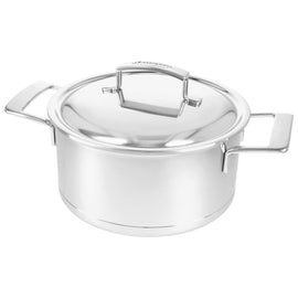 Demeyere - Silver 7 Stielkasserolle 22 cm mit Deckel Demeyere - Silver 7 Kookpan 22 cm met deksel Kookpan Demeyere