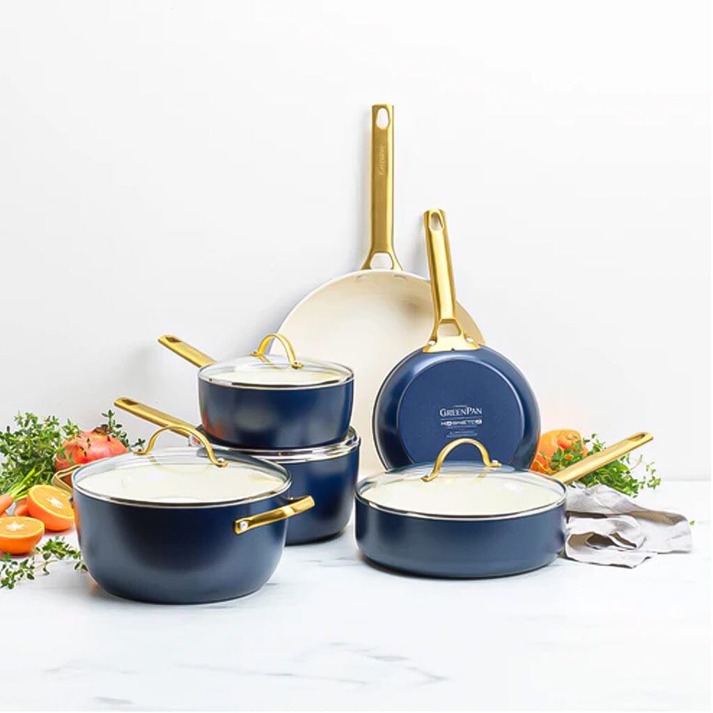 GreenPan - Padova Oxford Blue 10-delige pannenset Pannenset GreenPan