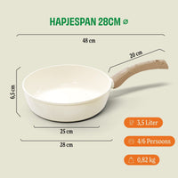 Cook & Pan - Go Ivory Schwenkpfanne 28 cm