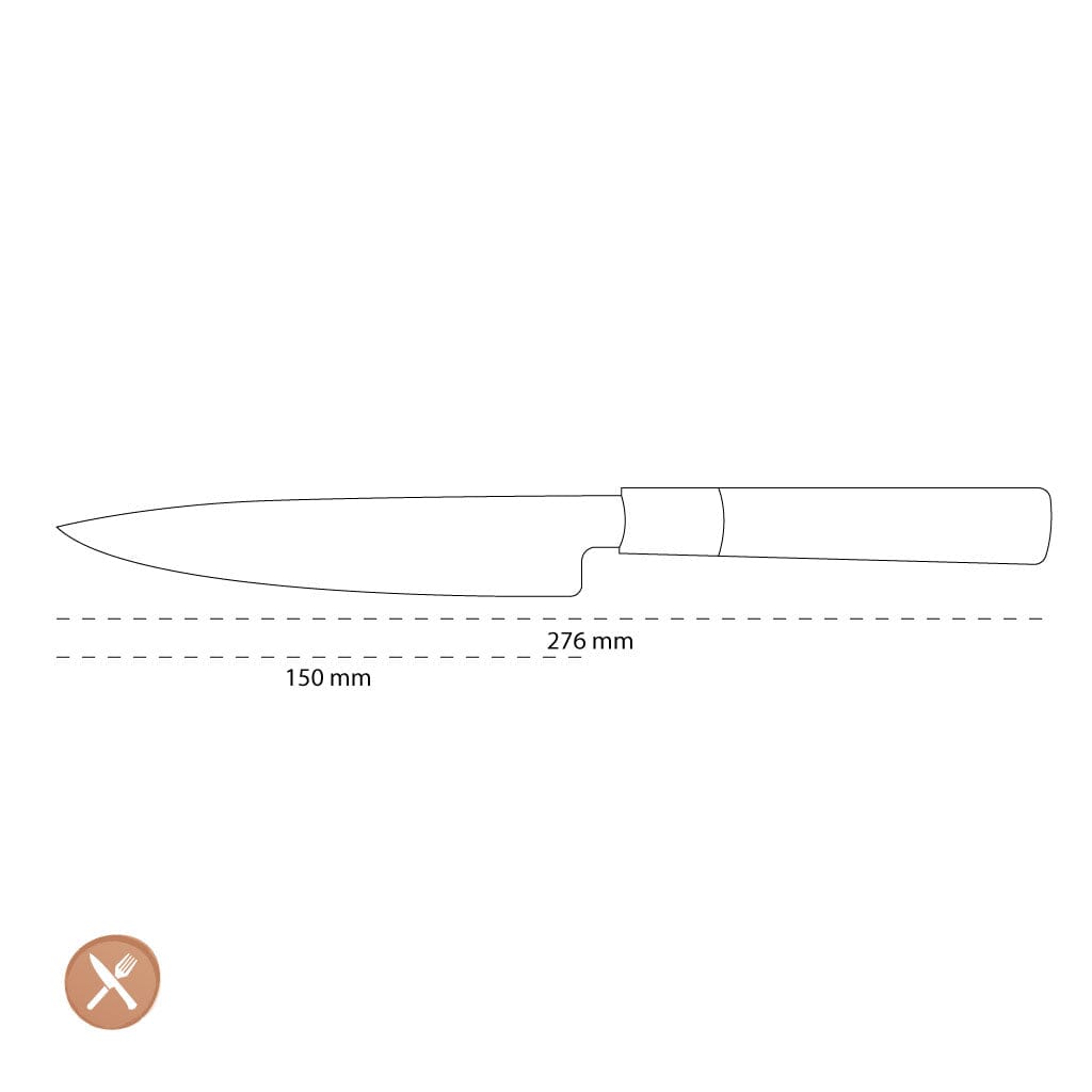 Kai Shun - Wasabi Zwart Universeelmes 6'' (15,0 cm) Kai Shun
