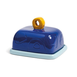&Klevering - Butterdose Skizze blau &Klevering - Botervloot schets blauw Botervloot &Klevering