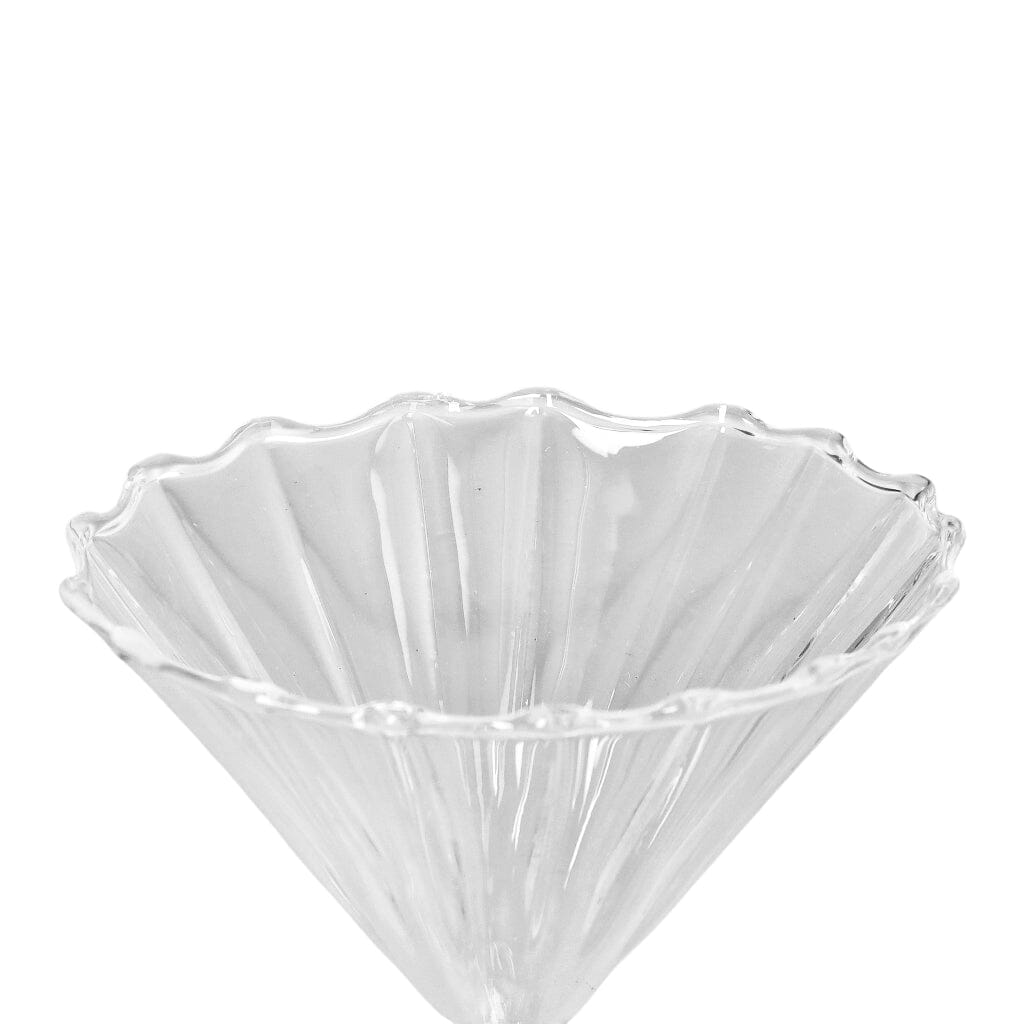 &Klevering - Coupe curve karamel set van 2 Cocktail glazen &Klevering