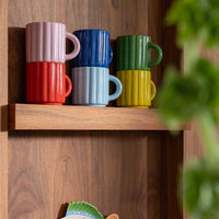 &Klevering - Mok tube 24 ass. - set van 6 Mok &Klevering