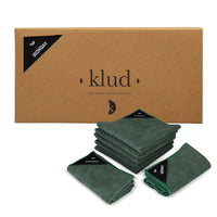 Klud - Microvezel Vaatdoekjes 7 stuks - Olie Groen Klud