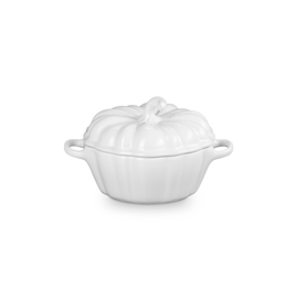 Le Creuset - Mini Brat-/Schmortopf Kürbisweiß 0,35 L Le Creuset - Mini-braad/Stoofpan Pompoen Wit 0,35 L Le Creuset