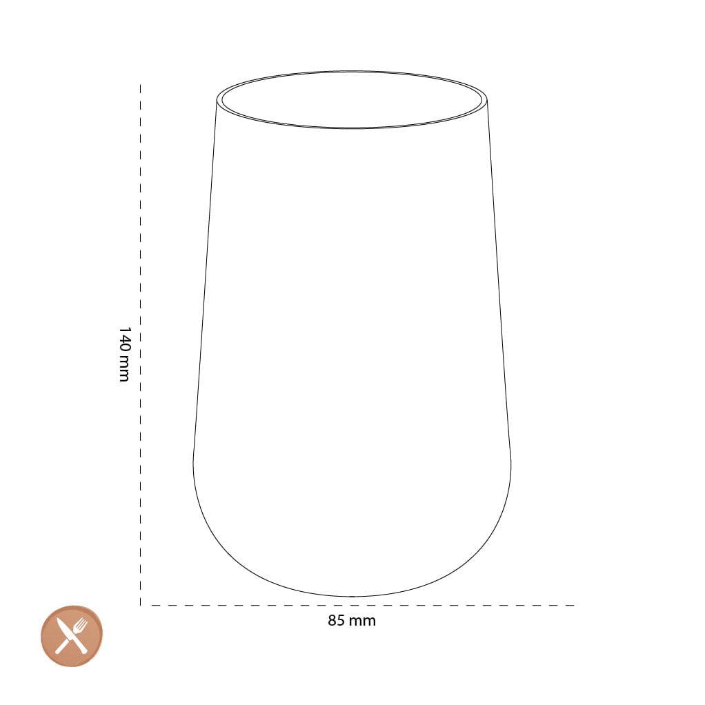 Leonardo - Drinkglas Brunelli 530ml set van 6 Waterglazen Leonardo