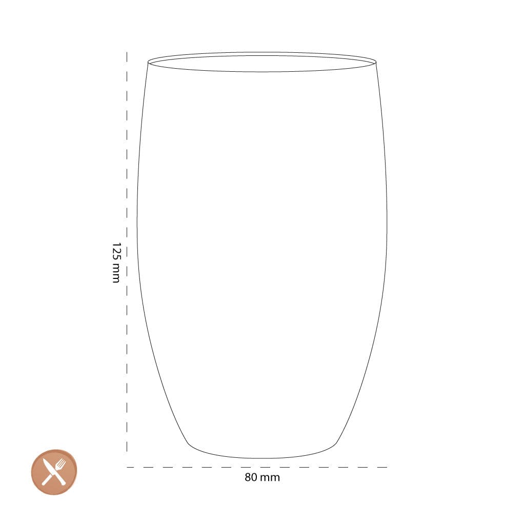 Leonardo - Drinkglas Poesia 460 ml set van 6 Waterglazen Leonardo