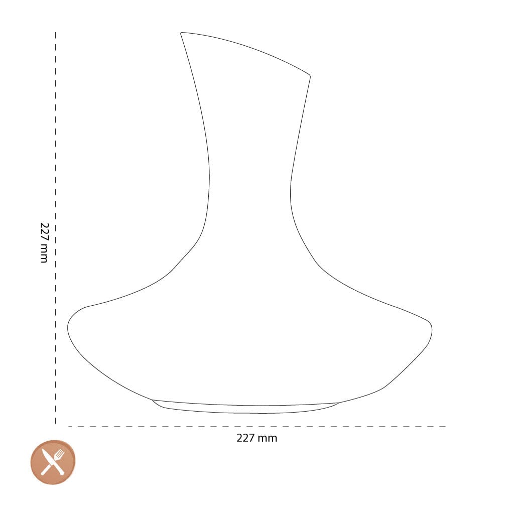 Leonardo - GB/Karaf 0,75l Dagelijks Waterkan Leonardo