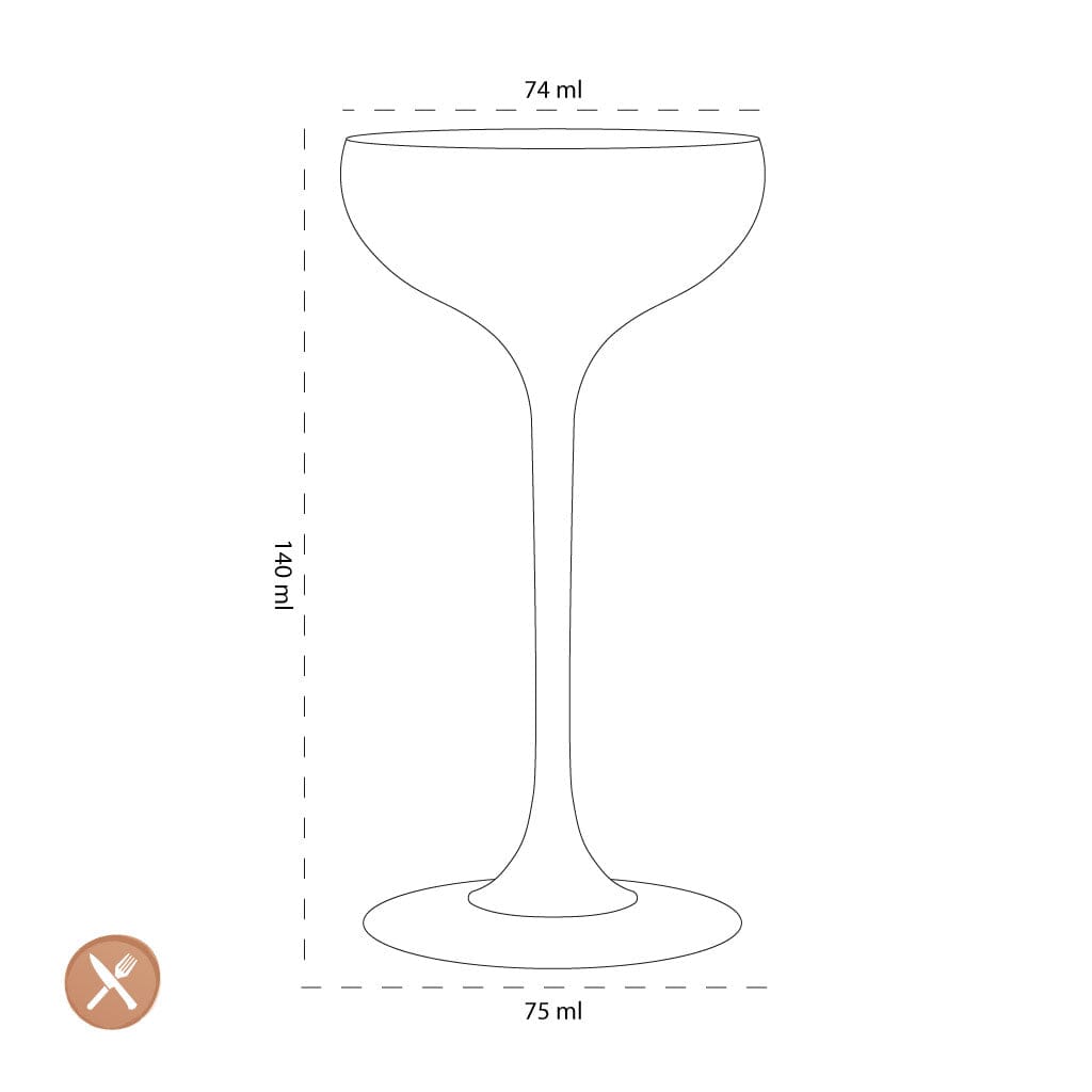 Leonardo - POESIA Likeur Glazen 90ml - 6 stuks Likeur glazen Leonardo