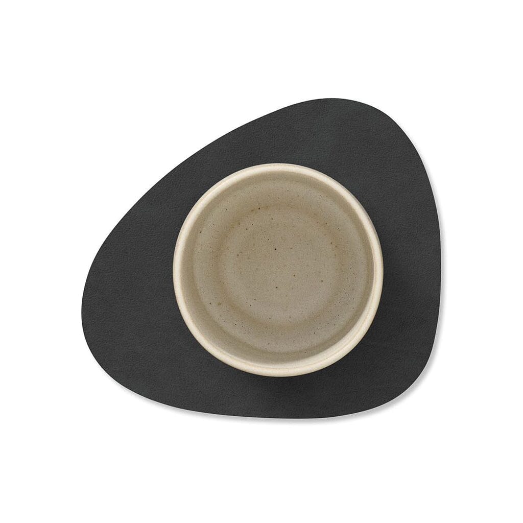Lind DNA - Onderzetter Curve Nupo Zwart Placemat Lind DNA