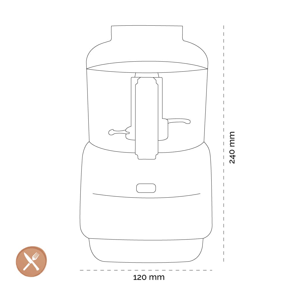 Magimix - Le Micro Hakmolen Zwart Hakmolen Magimix