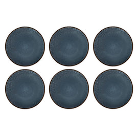 Medard de Noblat - Feeling Indigo Dessertteller 21 cm (6er-Set) Medard de Noblat - Feeling Indigo Dessertbord 21 cm (set van 6) Dessertborden Medard de Noblat