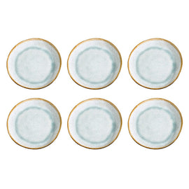 Medard de Noblat - Shadow Aqua Dessertteller 20,5 cm (6er-Set) Medard de Noblat - Shadow Aqua Dessertbord 20.5 cm (set van 6) Dessertborden Medard de Noblat
