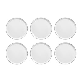 Medard de Noblat - Yaka Black Dessertteller 21,5 cm (6er-Set) Medard de Noblat - Yaka Black Dessertbord 21.5 cm (set van 6) Dessertborden Medard de Noblat