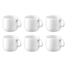 Medard de Noblat - Yaka White Kaffee- und Teetasse 20 cl (6er-Set) Medard de Noblat - Yaka White Koffie & Theekop 20 cl (set of 6) Koffie/Theekoppen Medard de Noblat