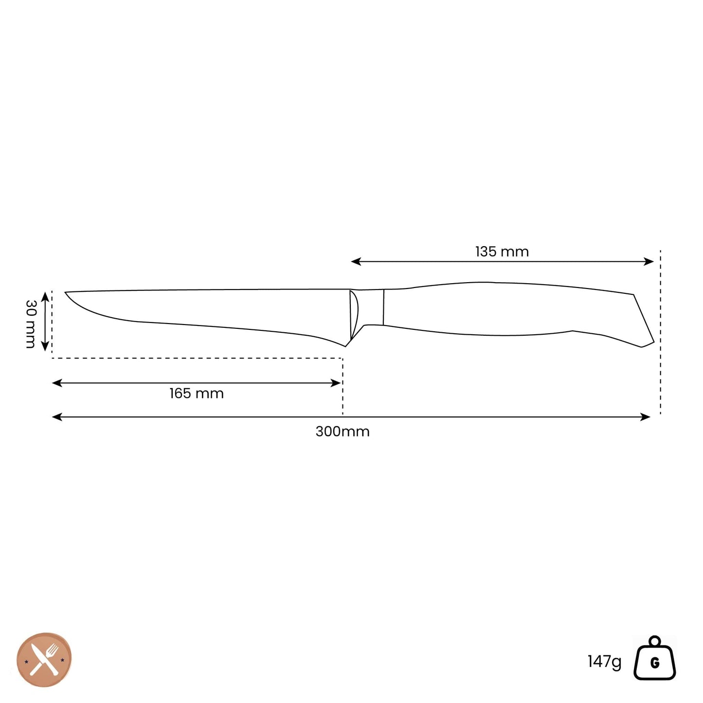 Messermeister - oliva luxe 16,5 uitbeenmes Uitbeenmes Messermeister