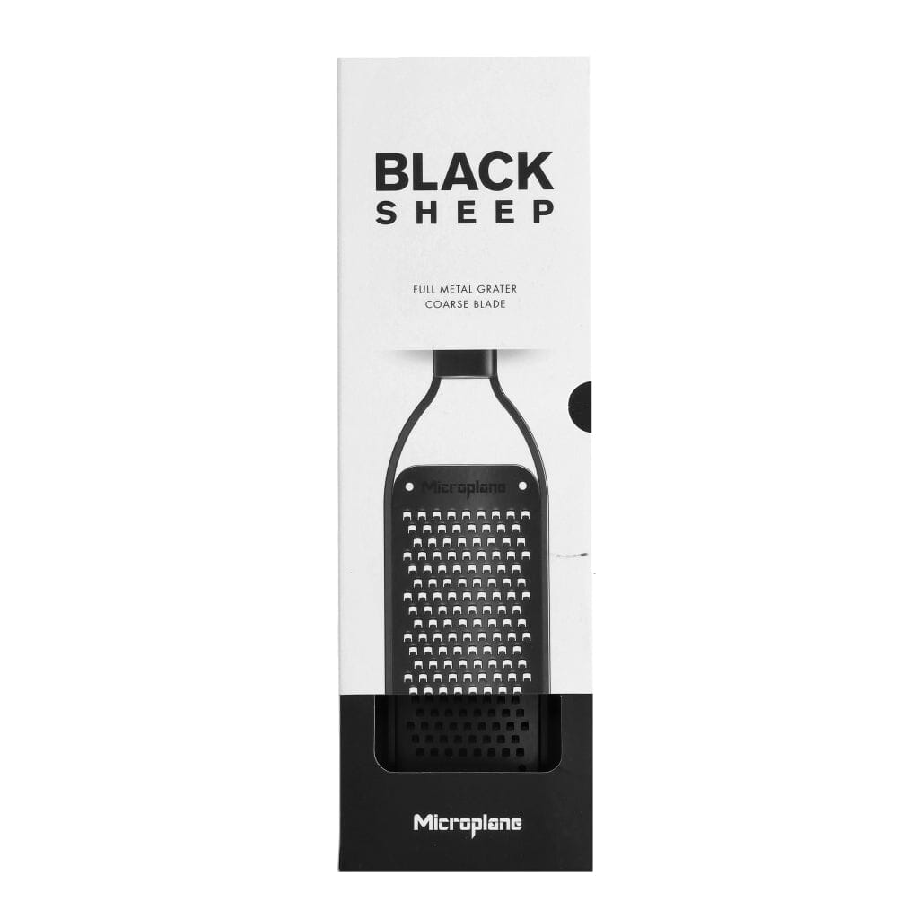 Microplane - Black Sheep rasp grof zwart Microplane