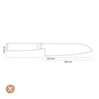 Miyabi - 5000FCD Santoku 180 mm Miyabi