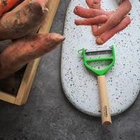 Opinel - Dunschiller, T-Duo Wood, groen, doos Opinel
