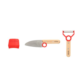 Opinel - Le Petit Chef Kinderküchenset 3-teilig Opinel - Kinderkeukenset, Opinel Le Petit Chef, 3-delig Opinel