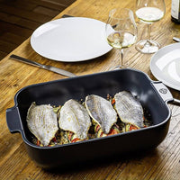Peugeot - Appolia Ovenschaal Rechthoekig 36 cm Leisteen Ovenschaal Peugeot
