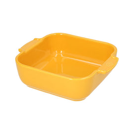 Peugeot - Appolia Auflaufform Quadratisch 21 cm Safrangelb Peugeot - Appolia Ovenschaal Vierkant 21 cm Saffraangeel Ovenschaal Peugeot