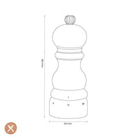 Peugeot - Paris U'select Zoutmolen saffraangeel hout18 cm Zoutmolen Peugeot