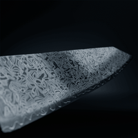 Shinrai Japan - Takumi Kaza Damascus Kiritsuke 20 cm Kiritsukemes Shinrai Japan