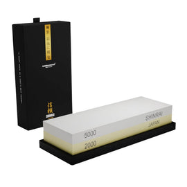 Shinrai Knives – Doppelseitiger Schleifstein – Körnung 2000/5000 Shinrai Japan - Tweezijdige Slijpsteen - Grit 2000/5000 Slijpsteen Shinrai Japan