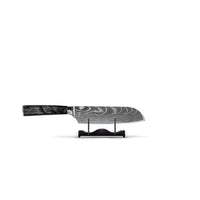 Shinrai Knives - Damascus Print Onyx Epoxy 9-delige Messenset Messenset Shinrai Knives