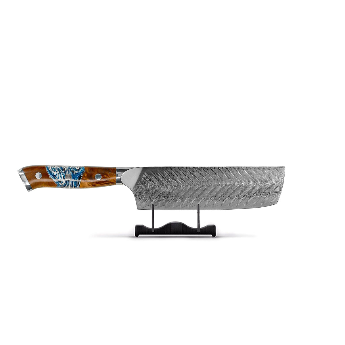 Couteaux Shinrai - Coffret de 6 couteaux Eclipse + bloc à couteaux - Couteaux Shinrai découpés à l'emporte-pièce