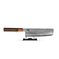 Shinrai Knives - Kigami Exclusive Damascus 5-delige set - Koksmes + Broodmes + Nakiri + Santoku + Schilmes Messenset Shinrai Knives