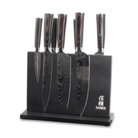 Bloc magnétique double face pour couteaux Shinrai Knives - Noir