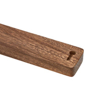 Shinrai Knives - Messenmagneet Muurstrip 40 cm - Walnotenhout Magneetstrip messen Shinrai Knives