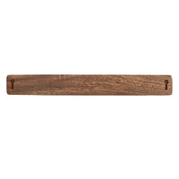 Shinrai Knives - Messenmagneet Muurstrip 40 cm - Walnotenhout Magneetstrip messen Shinrai Knives