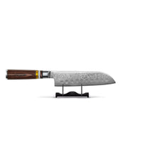 Couteaux Shinrai - Ensemble de couteaux 3 pièces Micarta Jewels - Couteau de chef + Nakiri + Ensemble de couteaux Santoku Couteaux Shinrai