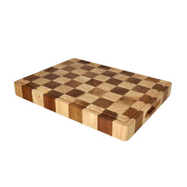 Shinrai Knives – Schach-Schneidebrett aus Akazienholz – 40 x 30 x 4,5 cm Shinrai Knives - Schaak Snijplank Acaciahout - Kopshout - 40 x 30 x 4.5 cm Houten snijplank Shinrai Knives