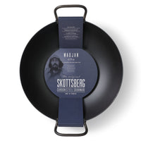 Skottsberg - Carbon Steel Wadjan 33 cm Wokpan Skottsberg