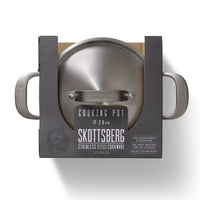 Skottsberg - Stainless Steel Kookpan 20 cm met deksel Kookpan Skottsberg