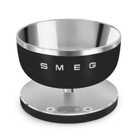 SMEG - Weegschaal Digitaal 5KG Mat Zwart Keukenweegschaal Smeg
