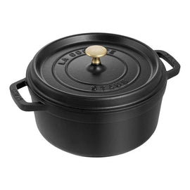 Staub - Runde Cocotte 26 cm - Schwarz Staub - Ronde cocotte 26 cm - zwart Staub
