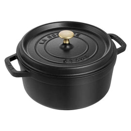 Staub - Runde Cocotte 28 cm - Schwarz Staub - Ronde cocotte 28 cm - zwart Staub