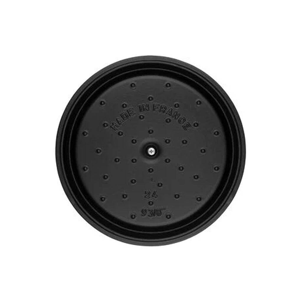 Staub - Ronde cocotte 28 cm - zwart Staub