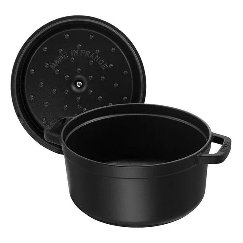 Staub - Ronde cocotte 28 cm - zwart Staub